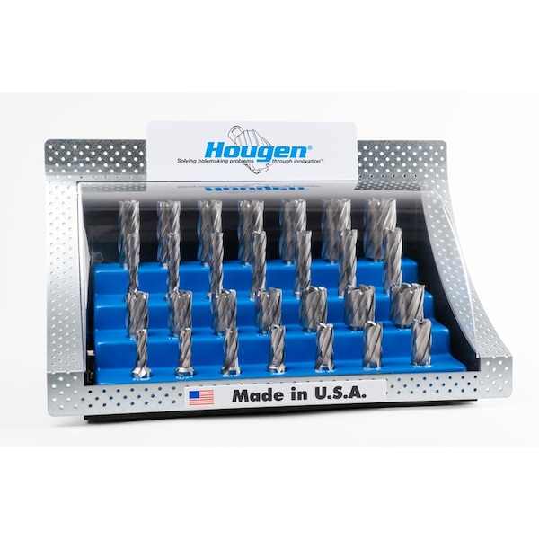 Hougen Display Case with 12,000-Series Annular Cutters 12900 - main